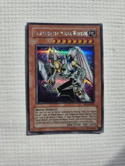 Yu Gi Oh Valkyrion The Magna Warrior WC4-E001 rare holo vintage card - Image 1