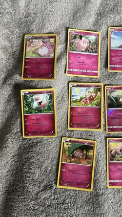 Lot Of 10 Cute Fairy Type Cards - Pokemon Tcg - Image 2