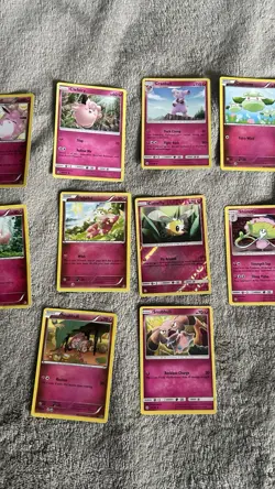 Lot Of 10 Cute Fairy Type Cards - Pokemon Tcg - Image 3