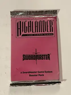 Highlander: The Card Game Swordmaster Booster Pack (4 PACKS) 1995 - Image 2