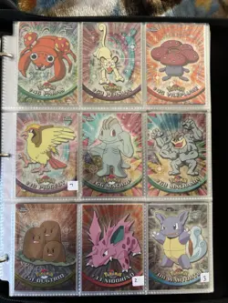 Topps Pokemon Chrome Lot Of 10 Cards - Image 1