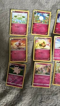 Lot Of 11 Cute Fairy Type Cards - Pokemon Tcg - Image 2