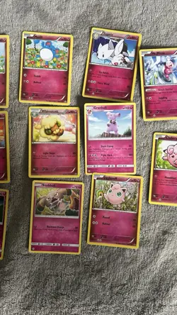 Lot Of 11 Cute Fairy Type Cards - Pokemon Tcg - Image 3