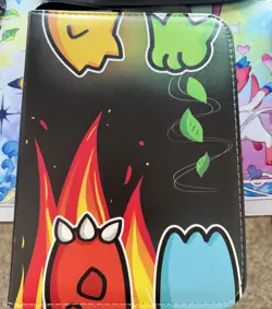 Pokemon Card Binder with Card Sleeves Pages- Brand New - Image 1
