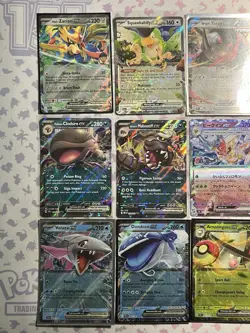 Pokemon TCG Scarlet & Violet Ex Double Rare Lot Of 21 Cards NM - Image 2