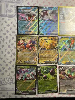 Pokemon TCG Scarlet & Violet Double Rare Ex Lot Of 18 Cards NM - Image 2