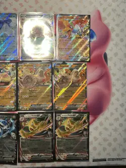 Pokemon TCG Scarlet & Violet Double Rare Ex Lot Of 18 Cards NM - Image 5