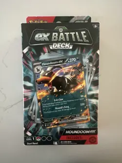 1 TCG Pokemon Ex Battle Deck HOUNDOOM EX 60 CARD DECK BRAND NEW SEALED💥 - Image 1