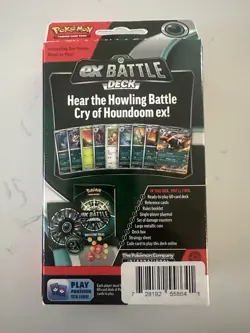 1 TCG Pokemon Ex Battle Deck HOUNDOOM EX 60 CARD DECK BRAND NEW SEALED💥 - Image 2