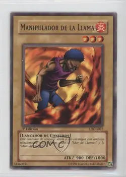 Flame Manipulator Spanish 1st Ed. YuGiOh Legend of Blue Eyes White Dragon 00q0 - Image 1