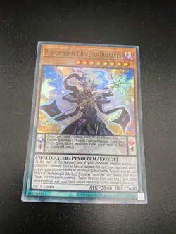 OP19-EN008 Performapal Odd-Eyes Dissolver Super Rare 1st Edition Yugioh Card - Image 1