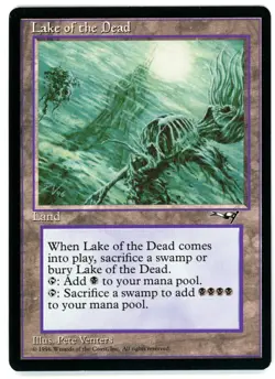 LAKE OF THE DEAD [ALL - ALLIANCES] - MTG VINTAGE RESERVE LIST CARD [EXCELLENT] - Image 1