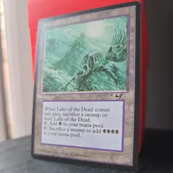 LAKE OF THE DEAD [ALL - ALLIANCES] - MTG VINTAGE RESERVE LIST CARD [EXCELLENT] - Image 2