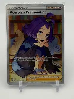 Acerola's Premonition - TG24/TG30 - Full Art - Brilliant Stars Pokemon Card - Image 1