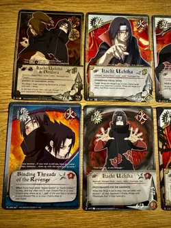 Naruto CCG Itachi Uchiha 10x Card Lot W/ Super Rare & Non-Holos - Image 2