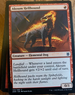 Magic The Gathering (MTG) 60 card red beginner deck. Good condition. - Image 1