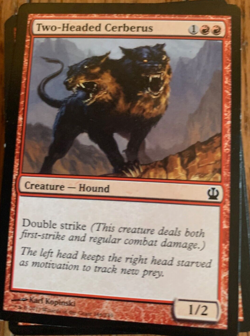Magic The Gathering (MTG) 60 card red beginner deck. Good condition. - Image 3