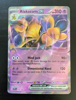 Alakazam ex SVP 050 - Black Star Promo - Holo Pokemon TCG Card MINT!! - Image 1