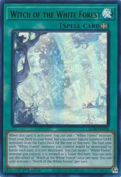 Witch of the White Forest - 1st Edition Alliance Insight NM YuGiOh - Image 1