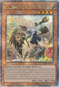Incredible Ecclesia, the Virtuous (New Art) ( Quarter Century Stampede NM YuGiOh - Image 1