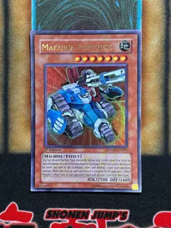 Yugioh Machina Fortress SDMM-EN001 Ultra Rare 1st Ed MP - Image 1