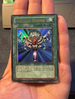 YU-GI-OH! MONSTER REBORN ULTRA RARE LDD-F096 1ST EDITION FRENCH NM - Image 1