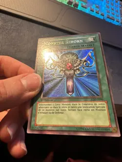 YU-GI-OH! MONSTER REBORN ULTRA RARE LDD-F096 1ST EDITION FRENCH NM - Image 2