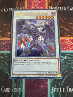 Yu-Gi-Oh! Archfiend Zombie-Skull BLLR-EN058 Ultra Rare 1st Edition Near Mint - Image 1