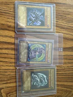 Yu-Gi-Oh! Big 3. Blue Eyes White Dragon, Dark Magician, And Red Eyes! - Image 1