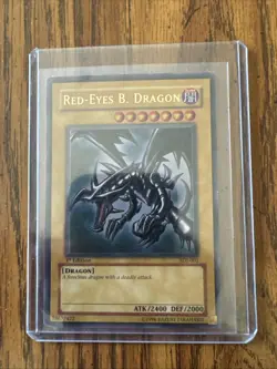 Yu-Gi-Oh! Big 3. Blue Eyes White Dragon, Dark Magician, And Red Eyes! - Image 3