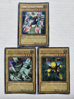 YUGIOH ALPHA BETA GAMMA THE MAGNET WARRIOR SET DOR-E001 DOR-E002 DOR-E003 HOLO - Image 1