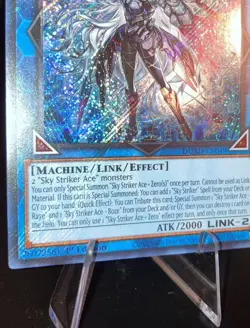 Yu-Gi-Oh! TCG Sky Striker Ace = Zero DUAD-EN049 with Holo Bleed Near Mint - Image 3