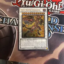 STBL-EN042 - RED NOVA DRAGON - Ultimate Rare - 1ST ED - Yu-Gi-Oh! VLP (OSU) - Image 1