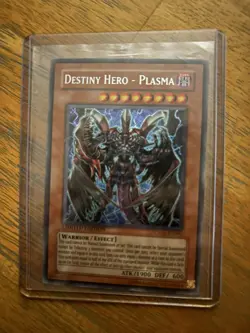 YuGiOh! Destiny Hero - Plasma CT04-EN003 Secret Limited Ed. NM - Image 1
