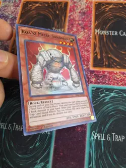 Yu-Gi-Oh! Koa'ki Meiru Sandman SESL-EN049 Super Rare 1st Edition Near Mint - Image 2