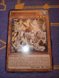 1x Crystron Smiger First Edition Common INOV-EN018 Near Mint - Image 1