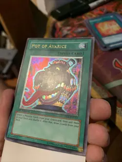 Yugioh Pot Of Avarice Ultimate Een-en037 1st - Image 3