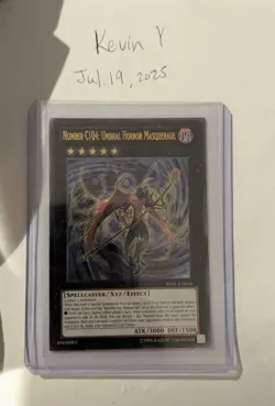 Yugioh Number C104: Umbral Horror Masquerade JOTL-EN056 Unlimited Ultimate NM - Image 1