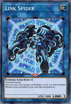 MP24 EN045 - Link SPider - Quarter Century Secret Rare - Yugioh EURO - Image 1