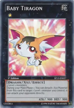 Baby Tiragon - SP13-EN027 - Common - Unlimited Edition - Lightly Played - Image 1