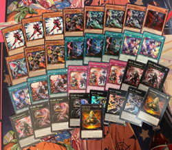 YUGIOH - K9 DECK CORE - X WEREWOLF, 17 RIPPER, IZUNA, LANTERN, LUPIS, VIMANA - Image 1