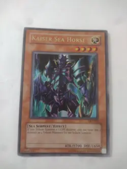 YUGIOH FOIL SHIFT KAISER SEA HORSE SKE-015 ULTRA LOOK! 1996 - Image 1