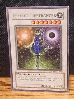 Yu-Gi-Oh! Psychic Lifetrancer #CSOC-EN041 light Play - Image 1