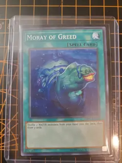 Moray of Greed OP11-EN019 YuGiOh! TCG Near Mint With Top Loader - Image 1