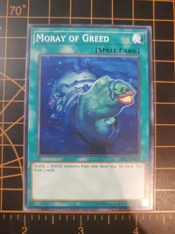 Moray of Greed OP11-EN019 YuGiOh! TCG Near Mint With Top Loader - Image 2