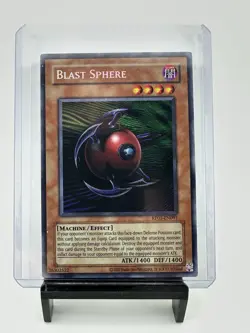 Yu-Gi-Oh! TCG Blast Sphere Retro Pack RP01-EN091 Unlimited Secret Rare - Image 1