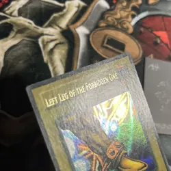 🔥Left Leg Forbidden One LOB-121 1st Ed Wavy Faded Print YuGiOh Exodia🔥 - Image 3