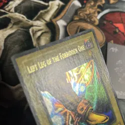 🔥Left Leg Forbidden One LOB-121 1st Ed Wavy Faded Print YuGiOh Exodia🔥 - Image 4
