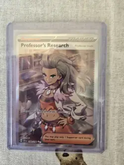 Professor's Research Sada 240/198 Scarlet & Violet Full Art Pokemon Card * New - Image 1