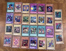 Lot of 27 Different Yu Gi Oh! Japan Yugioh Konami Cards Japanses EUC - Image 1